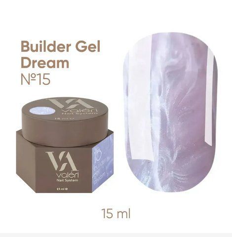Valeri NEW Builder Gel Dream 15ml №15 NVDBG15-015 фото