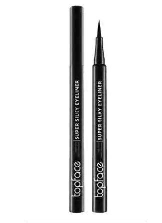 TopFace Подводка-маркер водостойкая Super Silky Eyeliner 001 14024 фото