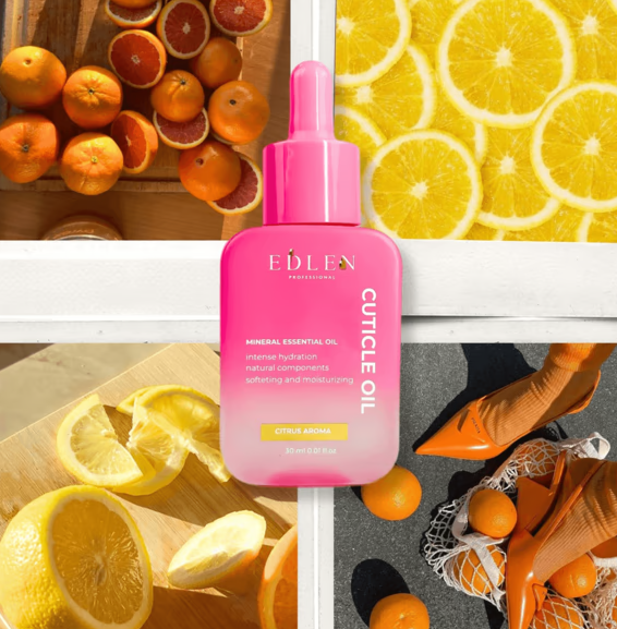 EDLEN Cuticle oil 30ml (Citrus Aroma) 22834 фото