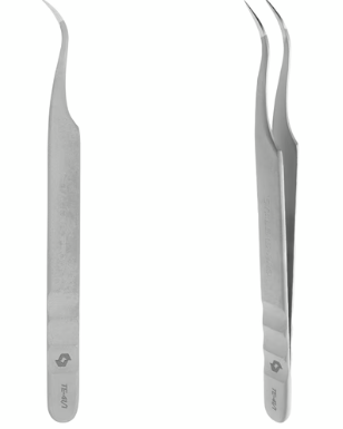 Пінцет Staleks TE-41/1 TE-41-1 фото