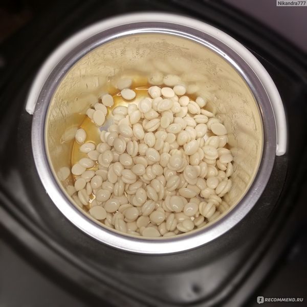 Горячий пленочный воск в гранулах Italwax - Белый шоколад, 500 г 8547 фото