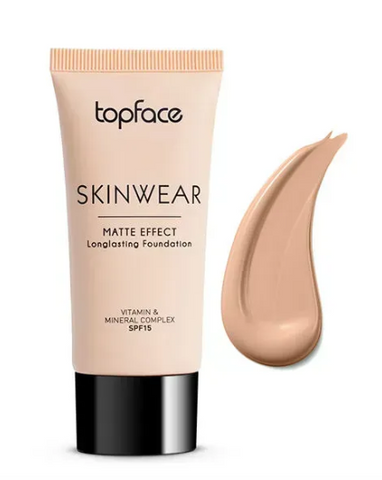 TopFace Тональный крем Skinwear Matte Effect Loonglasting Foundation 002 14006 фото