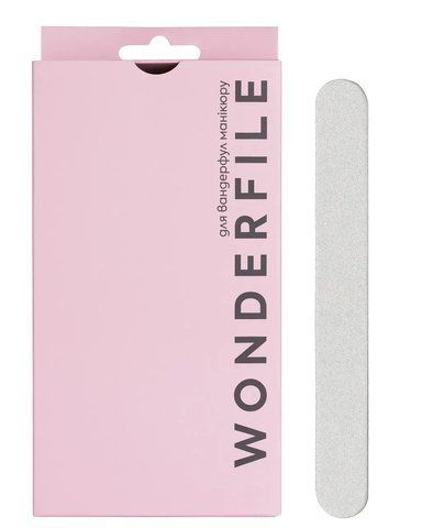 Абразивы для пилки на пене Wonderfile 160*18 240гр (50)шт WFFB160/240 фото