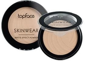 TopFace Пудра компактная Skin Wear Matte Effect Powder 004 15362 фото