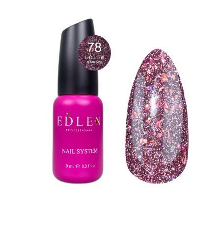 Edlen Cover base Flash 9ml №78 18726 фото
