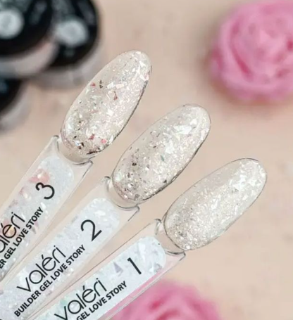 Valeri NEW Builder Gel Love Story 15 ml. №01 NVBGLS15-01 фото