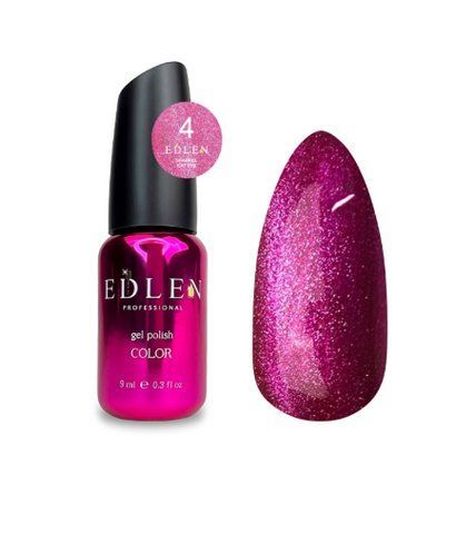 Edlen Sparkle Cat Eye 9ml №4 19102 фото