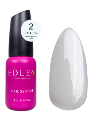 Edlen Water Acrygel Nude 9ml №02 18566 фото