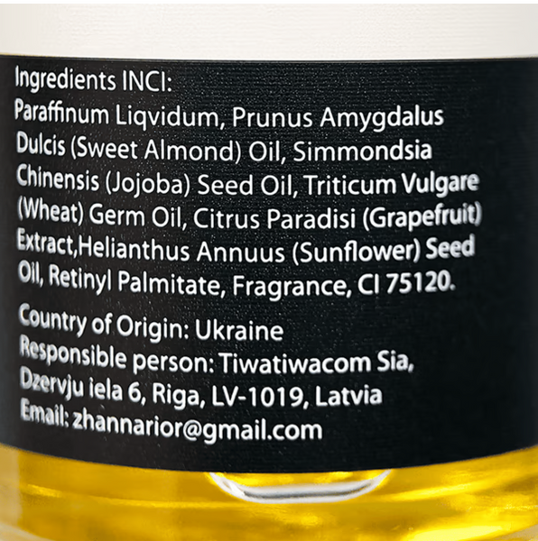DARK Олія для кутикули Cashemir 3ml 19063 фото
