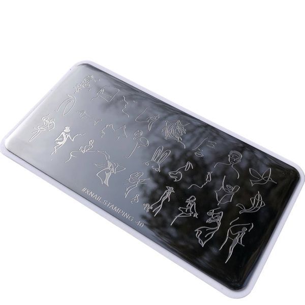 Стемпинг пластина XNAIL Stamping №40 19156 фото