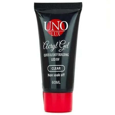 Акрил-гель UNO Clear 60 ml 15823 фото