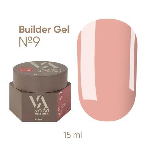 Valeri NEW Builder Gel 15ml №09 NVBG-009 фото