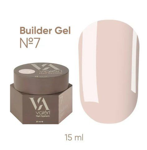 Valeri NEW Builder Gel 15ml №07 NVBG-007 фото