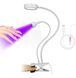 Лампа 2в1 Clip-on UV/LED(прищіпка) Біла 22975 фото 2