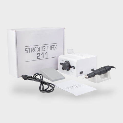 Фрезер STRONG 211 MAX (65w/35000об) ручка 102L (гарантия 12 месяцев) 23235 фото
