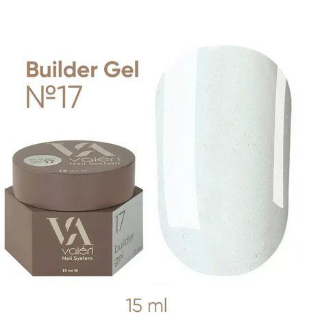 Valeri NEW Builder Gel 15ml №17 NVBG-017 фото
