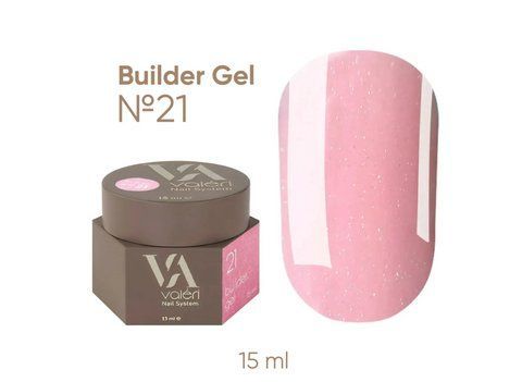 Valeri NEW Builder Gel 15ml №21 NVBG-021 фото