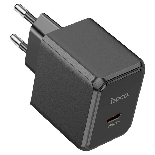 Блок живлення HOCO Ocean 1*USB (Чорний) 22827 фото