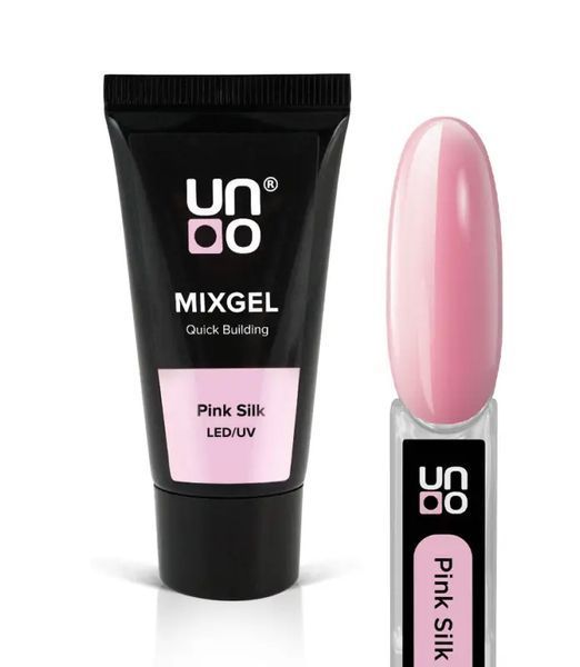 Uno Mixgel Полигель Pink Silk 30мл 18654 фото