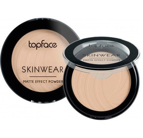 TopFace Пудра компактная Skin Wear Matte Effect Powder 003 13746 фото