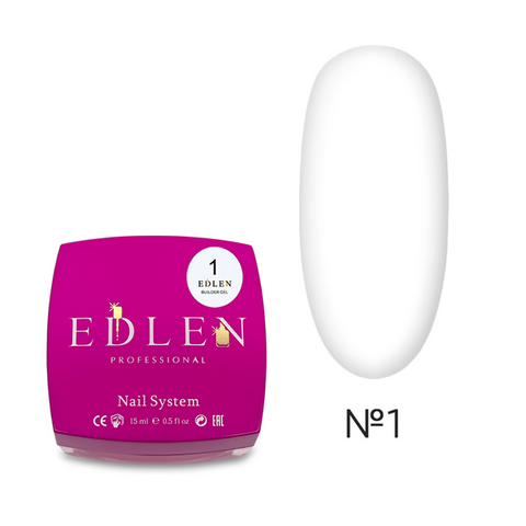 EDLEN Builder Gel 15ml №01 18612 фото