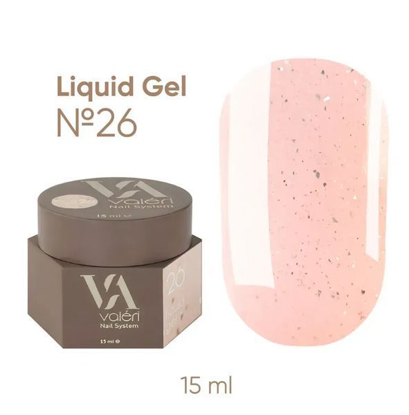 Valeri NEW Liquid Gel, 15ml №26 NVLG15-26 фото