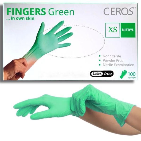 Перчатки Ceros Green 3.4г XS 14807 фото