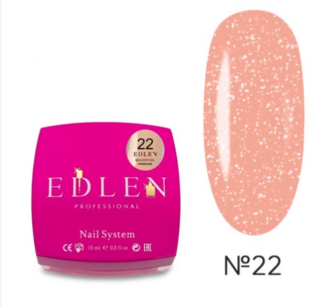EDLEN Builder Gel Princess 15ml №22 22656 фото