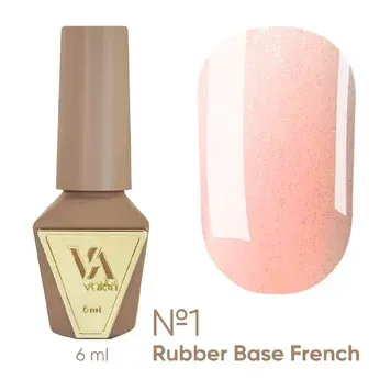 Valeri Rubber Base French, 6ml №001 NVFB6-1 фото