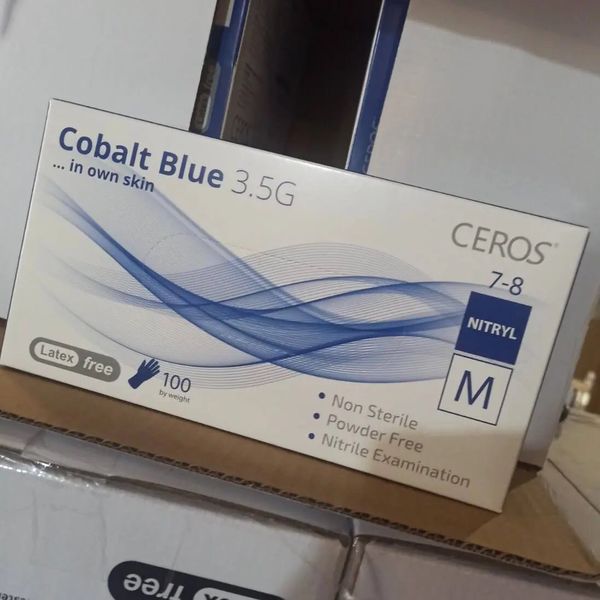 Перчатки Ceros Cobalt Blue 3.0г M 15746 фото