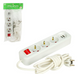 Удлинитель 3 розетки 3м+2USB ALFUSB3M фото 2